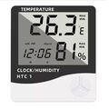 Wetterstation Uhr Wecker Thermometer Hygrometer Temperaturmesser Luftfeuchte DE