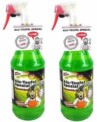 TUGA Alu-Teufel Spezial Felgenreiniger 1 Liter grün 2er Pack 