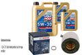 BOSCH Inspektionspake 7 L LIQUI MOLY Longlife III 5W-30 für Audi Q5 FYB A4