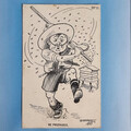 Comic Postkarte 1929 Sid Wright Chief Scout Tommy The Tenderfoot Laws Versprechen 11