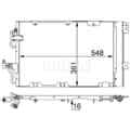 Kondensator Klimaanlage MAHLE AC 375 000S für Opel Zafira B Astra H