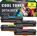 XXL Toner Kompatibler für HP 207A 207X LaserJet Pro M255 M282 M283 OHNE/MIT CHIP