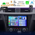 DAB 128G Autoradio Für BMW 3er E90 E91 E92 318i 320d Android 13 GPS NAVI Carplay