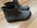 TAMARIS Chelsea Boots grau Leder Gr. 38 - NEUw.!!!