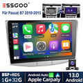 Android 13 Autoradio 1+32G Carplay Für VW Passat B6 B7 2010-2015 GPS RDS BT +KAM