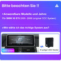 10.25" IPS Autoradio GPS Navi für BMW X5 E70 X6 E71 CCC CarPlay SWC Linux USB EQ