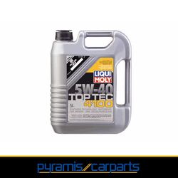 NEU 1x LIQUI MOLY Top Tec 4100 5 W-40 Auto,Pkw Motoröl 5 Liter  3701 (€13,99/ L)