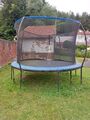 Trampolin  Gartentrampolin Rundes mit Sicherheitsnetz Leiter Ø 183 - 366cm