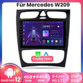 Für Mercedes Benz W209 W203 4G WIFI DAB+ Android 12 Carplay Autoradio GPS 4+64GB