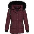 Geographical Norway Damen Winterjacke Daleo Steppjacke Fellkapuze Frauenjacke