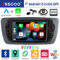 Autoradio 32G Android 13 Carplay GPS Navi WIFI Für Seat Ibiza IV 6J 6P 2009-2013