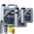 Motoröl 5W30 LIQUI MOLY Top Tec 4600 8L +MANN Ölfilter +Spülung +Cera Tec