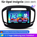 4G+64GB Android 13 Autoradio GPS NAVI WIFI BT RDS 9" Für Opel Insignia 2013-2017