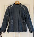 BF HARDWEAR dunkler Denim-Look Textil Motorradjacke UK 40" Brustumfang sehr guter Zustand