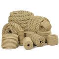 Juteseil 100% Seil Jute 4mm bis 60mm Tauziehen Tau Tauwerk Tauseil Hanfseil