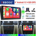 32G Android 13 Carplay GPS Nav RDS BT Autoradio WIFI MIK Kam Für Mazda 3 2003-09