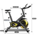 Heimtrainer Hometrainer Fahrrad Indoor Cycle Fitnessbikes mit 13kg Schwungmasse