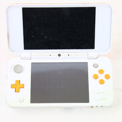 Nintendo New 2DS XL Handheld Spielkonsole Konsolen Weiß Orange Defekt