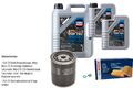 BOSCH Inspektionspake 7 L LIQUI MOLY Top Tec 4600 5W-30 für Toyota Land Cruiser