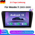 Für Mazda 3 2003-2009 Android 13 Autoradio GPS Nav Carplay WIFI BT SWC DAB+ 128G