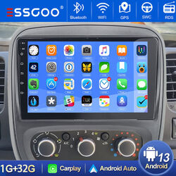 Autoradio Für Opel Vivaro B Renault Trafic Carplay Android13 32G GPS Navi RDS BT