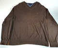 Tommy Hilfiger Herren Sweatshirt Gr. XXL Braun Cotton Cashmere