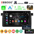 DAB+ 64G Android 13 Apple Carplay Autoradio GPS KAM+ Für BMW 3er E46 318 320 325