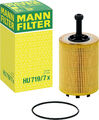 MANN-FILTER Ölfilter HU 719/7 X Audi Seat Skoda VW A4 Golf Leon