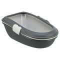 Trixie Katzentoilette Berto dunkelgrau/hellgrau, UVP 22,99 EUR, NEU