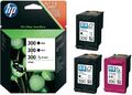 3x HP 300 ORIGINAL TINTE PATRONEN DESKJET F2492 F4210 F4224 F4272 F4280 F4580