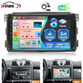 DAB+ Android 13 Autoradio GPS Nav CarPlay Für Smart Fortwo 451 2005-2010 4+64GB