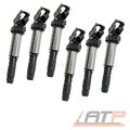 6x ZÜNDSPULE FÜR 1-ER E81 F20 2-ER F22 3-ER E46 E90 F30 5-ER E39 E60 F10 X3 X5