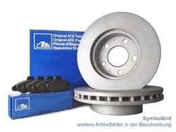 ATE Bremsscheiben Set + Beläge für VW GOLF PLUS 5 5M1 521 FSI