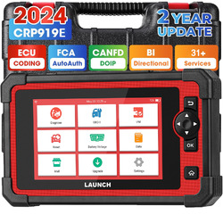 LAUNCH CRP919E KFZ OBD2 Diagnosegerät Scanner CANFD DoIP ABS TPMS 7inch screen