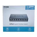 D-LINK DGS-108 Gigabit Desktop Switch 8 Port 1 GBit/s