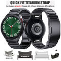 Luxus Titan Metall Armband Für Samsung Galaxy Watch 6/5/4 6 Classic 5Pro 40-47mm