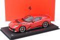 1:18 BBR Ferrari 812 Competizione 2021 Rosso Corsa 322 - Argento horiz. stripe w