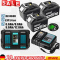 Für Original Makita Akku 18V 6Ah 8Ah 9Ah 12Ah  BL1860B BL1850B BL1840B BL1830B