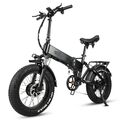 EBike EMountainbike Elektrofahrrad 20 Zoll 1500W Moped Bike Fatbike 7 Gänge MTB