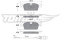 TOMEX Brakes Bremsbelagsatz, Scheibenbremse TX 17-31 für PEUGEOT