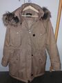 Damen beige Winterjacke M