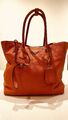 Original Prada Modell Galleria Shopper Handtasche orange Leder