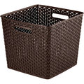 Curver Aufbewahrungsbox Ordnungsbox Kiste RATTAN MY STYLE BRAUN 25L