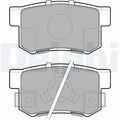 Bremsbelagsatz Scheibenbremse DELPHI LP1972 für ACCORD HONDA BE CR CU FR 8 5 4 2
