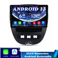 Für Toyota Aygo Citroen C1 Peugeot 107 Autoradio Android 13 GPS Navi Wifi BT RDS