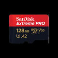 SanDisk A2 Extreme PRO 128GB V30 Micro SDXC UHS-I U3 Karte 200 MB/s 4K UHD Video