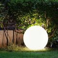 Solarlampe Solarleuchte Kugellampe Gartenleuchte Erdspieß IP44 Akku weiß 4x LED