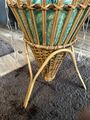 Rattan Korb  Aufbewahrung Vintage