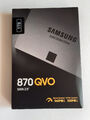 SAMSUNG 870 QVO Festplatte Retail, 1 TB SSD SATA 6 Gbps, 2,5 Zoll, intern