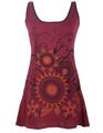 Vishes Goa Kleid Tunika Hippie Sommerkleid Minikleid Festival Shirt